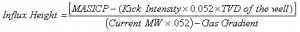 Kick Tolerance Calculation Kick Tolerance Calculation