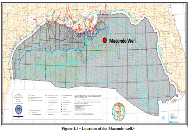 Figure 5 – Location of Macondo Well