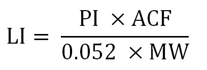LI calculation