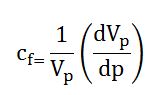 rock compressibility equation