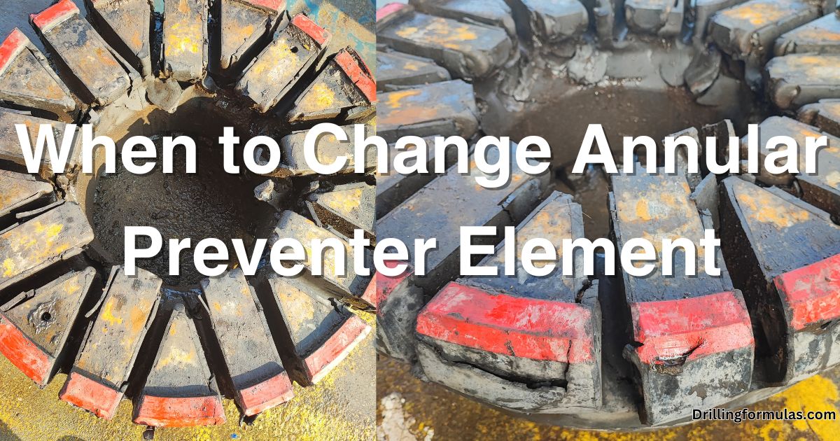 What Factors To Be Considered When to Change Annular Preventer Element ...